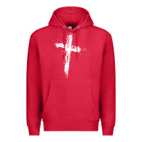 Cardinal cross Premium Hoodie - artisFamous