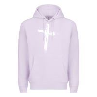 Lilac cross Premium Hoodie - artisFamous