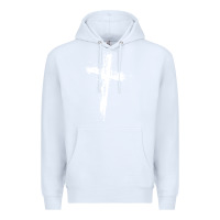 White cross Premium Hoodie - artisFamous