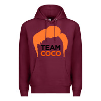 Burgundy Team Coco Premium Hoodie - artisFamous