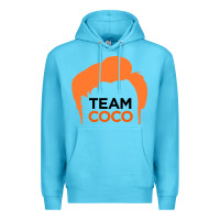 Ocean Blue Team Coco Premium Hoodie - artisFamous