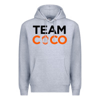 Heather Grey Team Coco Premium Hoodie - artisFamous