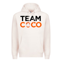 Pale Pink Team Coco Premium Hoodie - artisFamous
