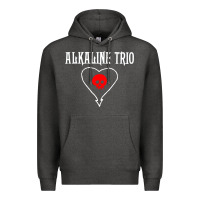 Charcoal Heather alkaline music Premium Hoodie - artisFamous
