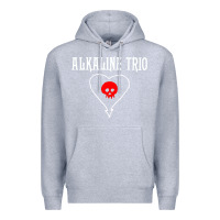 Heather Grey alkaline music Premium Hoodie - artisFamous