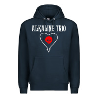 Navy alkaline music Premium Hoodie - artisFamous
