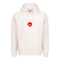 Pale Pink alkaline music Premium Hoodie - artisFamous