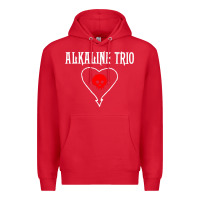 Red alkaline music Premium Hoodie - artisFamous