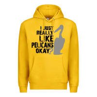 Lemon i just really like pelicans okay Premium Hoodie - artisFamous