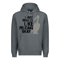 Rock i just really like pelicans okay Premium Hoodie - artisFamous