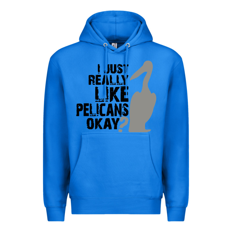 I Just Really Like Pelicans Okay Premium Hoodie by artisFamous | Teevron