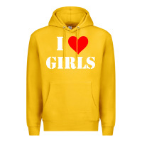 Lemon i love girls Premium Hoodie - artisFamous