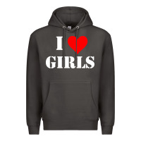 Smoke i love girls Premium Hoodie - artisFamous