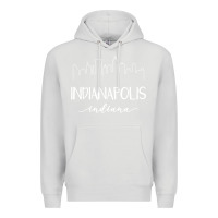 Dove Grey indiana Premium Hoodie - artisFamous