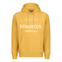 Mustard indiana Premium Hoodie - artisFamous