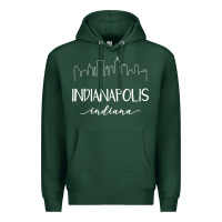 Indiana Premium Hoodie | Teevron