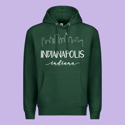 Indiana Premium Hoodie Designed By Artisfamous