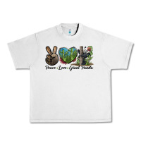 Lunar Rock Peace Love Giant Panda Urban Heavy Tee - LillyAllenDesigns