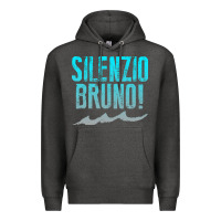 Charcoal Heather luca silenzio bruno! Premium Hoodie - artisFamous