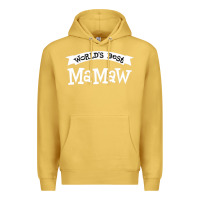 Antique Gold World's Best Mamaw Ever Premium Hoodie - artisFamous