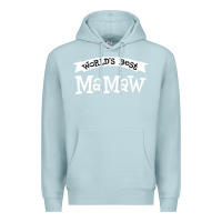 Blue Mist World's Best Mamaw Ever Premium Hoodie - artisFamous