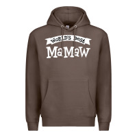 Coffee World's Best Mamaw Ever Premium Hoodie - artisFamous