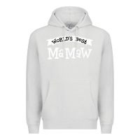 Dove Grey World's Best Mamaw Ever Premium Hoodie - artisFamous