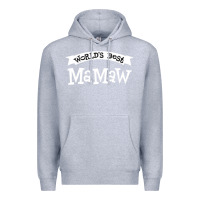 Heather Grey World's Best Mamaw Ever Premium Hoodie - artisFamous