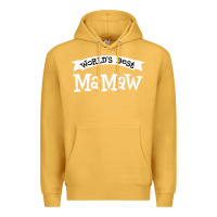 Mustard World's Best Mamaw Ever Premium Hoodie - artisFamous