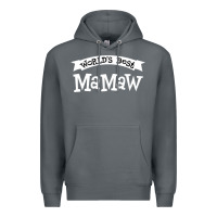 Rock World's Best Mamaw Ever Premium Hoodie - artisFamous