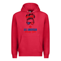 Cardinal all american trump girl Premium Hoodie - artisFamous