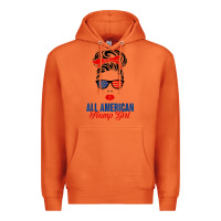 Carrot all american trump girl Premium Hoodie - artisFamous
