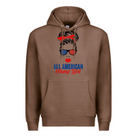 Chestnut all american trump girl Premium Hoodie - artisFamous