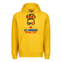 Lemon all american trump girl Premium Hoodie - artisFamous