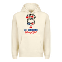 Sandshell all american trump girl Premium Hoodie - artisFamous