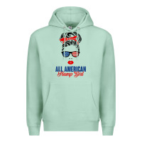 Seafoam all american trump girl Premium Hoodie - artisFamous