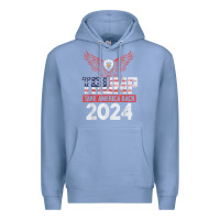 Colony Blue trump 2024 take america back Premium Hoodie - artisFamous