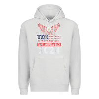 Dove Grey trump 2024 take america back Premium Hoodie - artisFamous