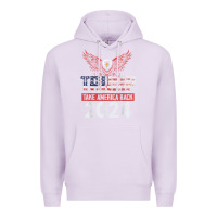 Lilac trump 2024 take america back Premium Hoodie - artisFamous