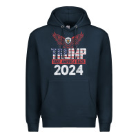 Navy trump 2024 take america back Premium Hoodie - artisFamous