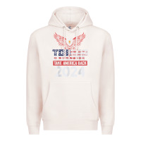 Pale Pink trump 2024 take america back Premium Hoodie - artisFamous