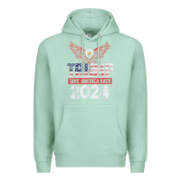 Seafoam trump 2024 take america back Premium Hoodie - artisFamous