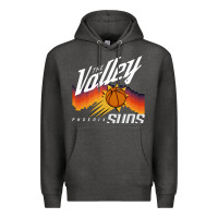 Charcoal Heather the valley oop phoenix basketball retro sunset basketball t shirt Premium Hoodie - artisFamous