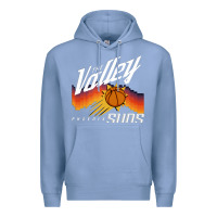 Colony Blue the valley oop phoenix basketball retro sunset basketball t shirt Premium Hoodie - artisFamous