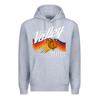 Heather Grey the valley oop phoenix basketball retro sunset basketball t shirt Premium Hoodie - artisFamous