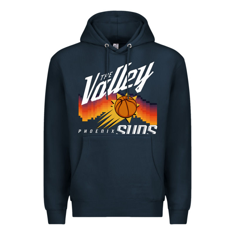 The Valley Oop Phoenix Basketball Retro Sunset Basketball T Shirt Premium Hoodie by artisFamous | Teevron