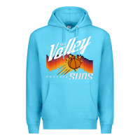 Ocean Blue the valley oop phoenix basketball retro sunset basketball t shirt Premium Hoodie - artisFamous