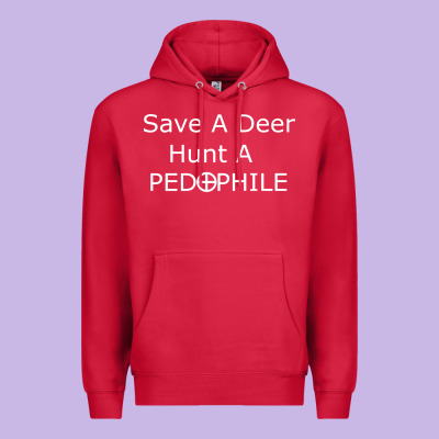 Save A Deer   Hunt A Pedophil Premium Hoodie Designed By Artisfamous