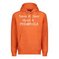 Carrot save a deer   hunt a pedophil Premium Hoodie - artisFamous