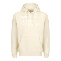 Sandshell save a deer   hunt a pedophil Premium Hoodie - artisFamous